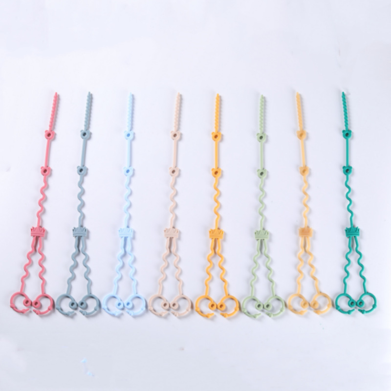 Baby Food Ideas - Cadena de chupete de silicona para