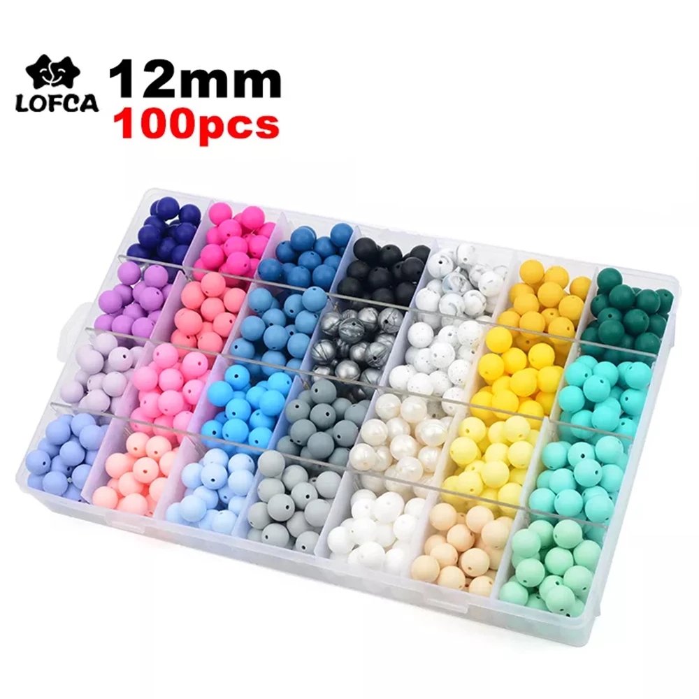 Baby Food Ingredients - LOFCA 12mm 100 Uds cuentas de