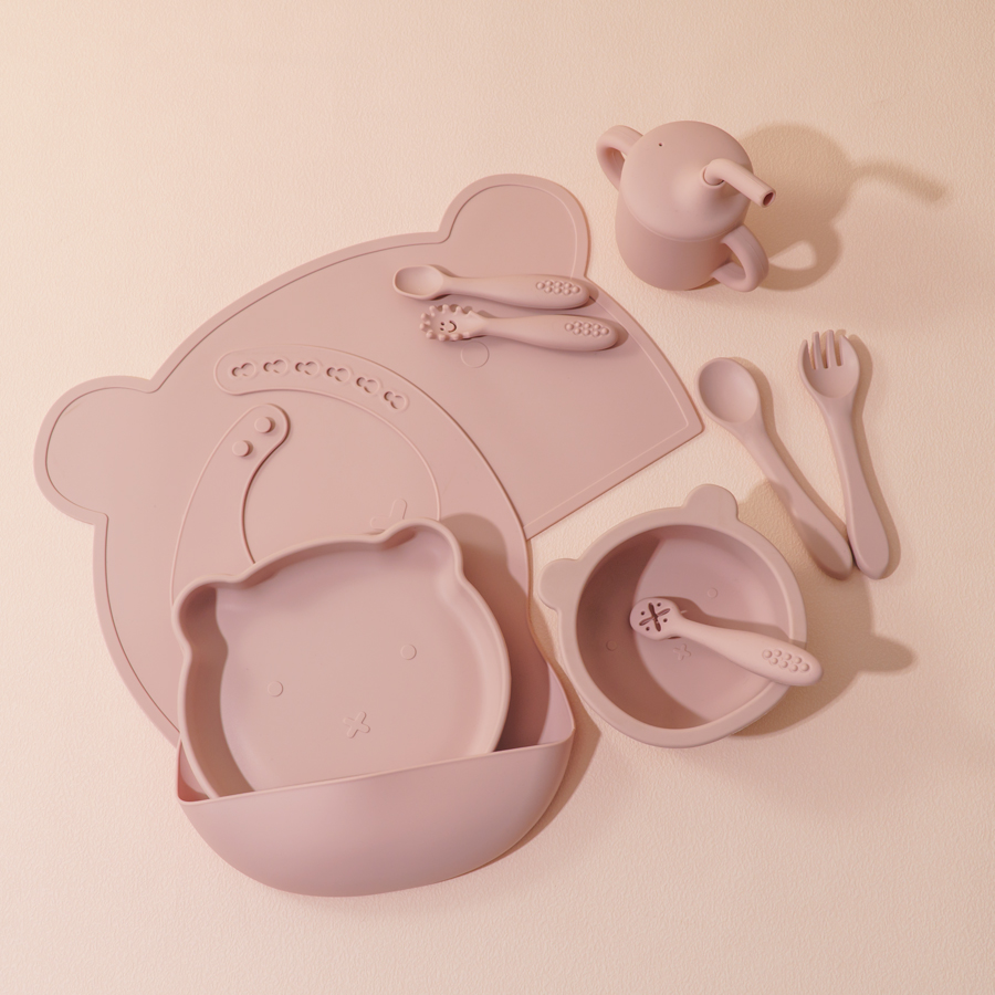 Baby Food Kit - Juego de alimentación de silicona para