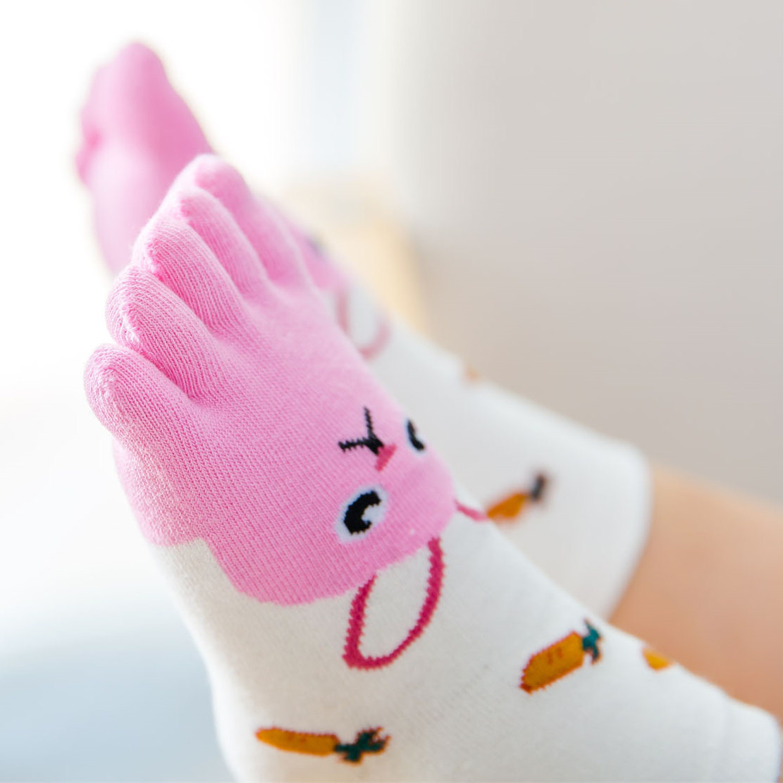 Baby Food Youtube - 5 Pares de Calcetines de Dibujos