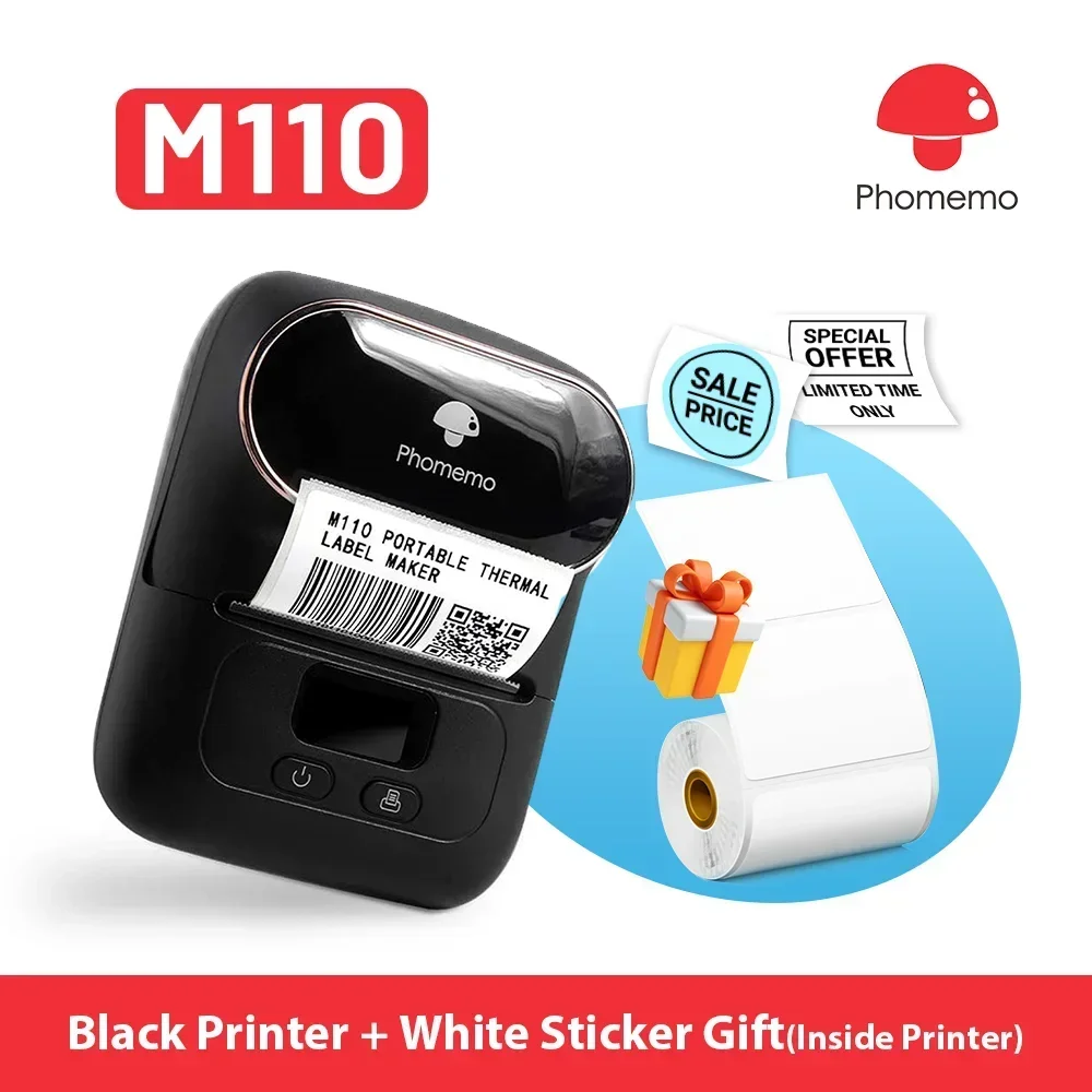 Baby Food Label - Phomemo M110 Mini impresora portátil, impresora