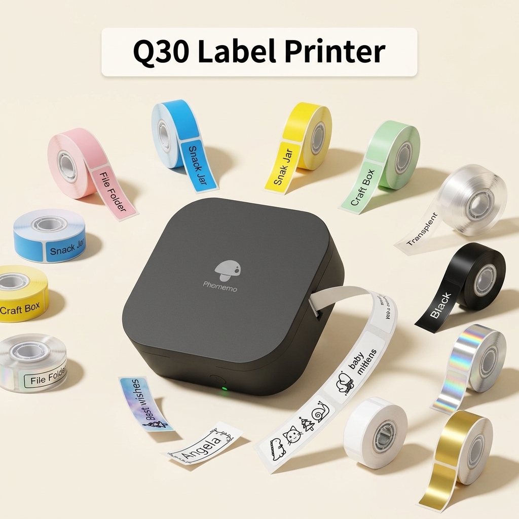 Baby Food Label - Impresora de etiquetas térmica Phomemo Q30