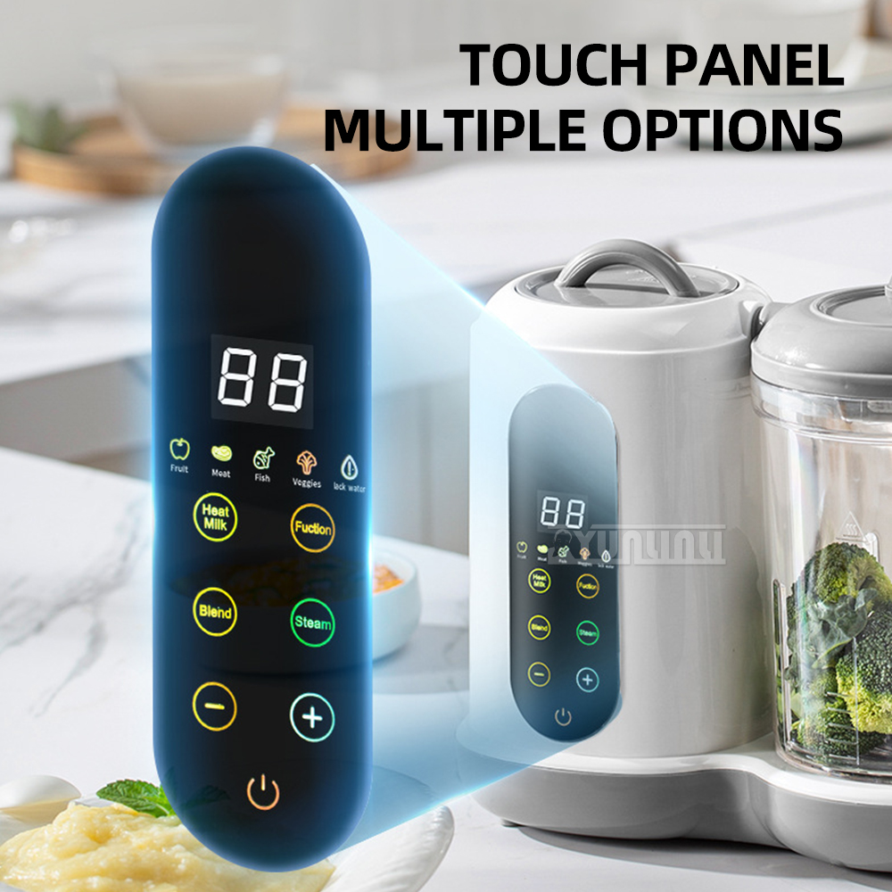 Baby Food Blender And Steamer - Licuadora multifuncional, molinillo de alimentos para