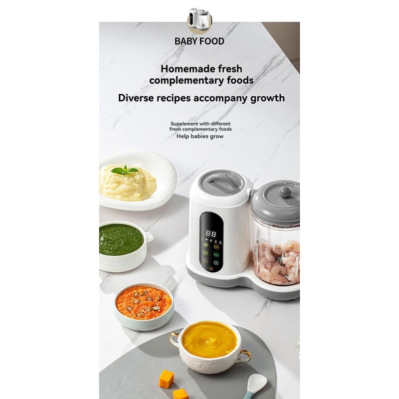 Baby Food Blender And Steamer - 【NUEVO A39M】 Preparador automático de comida