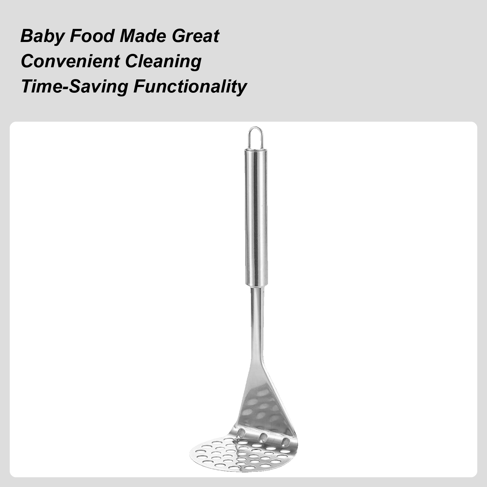 Veggie Baby Food - Trituradora de patatas de Metal, herramienta