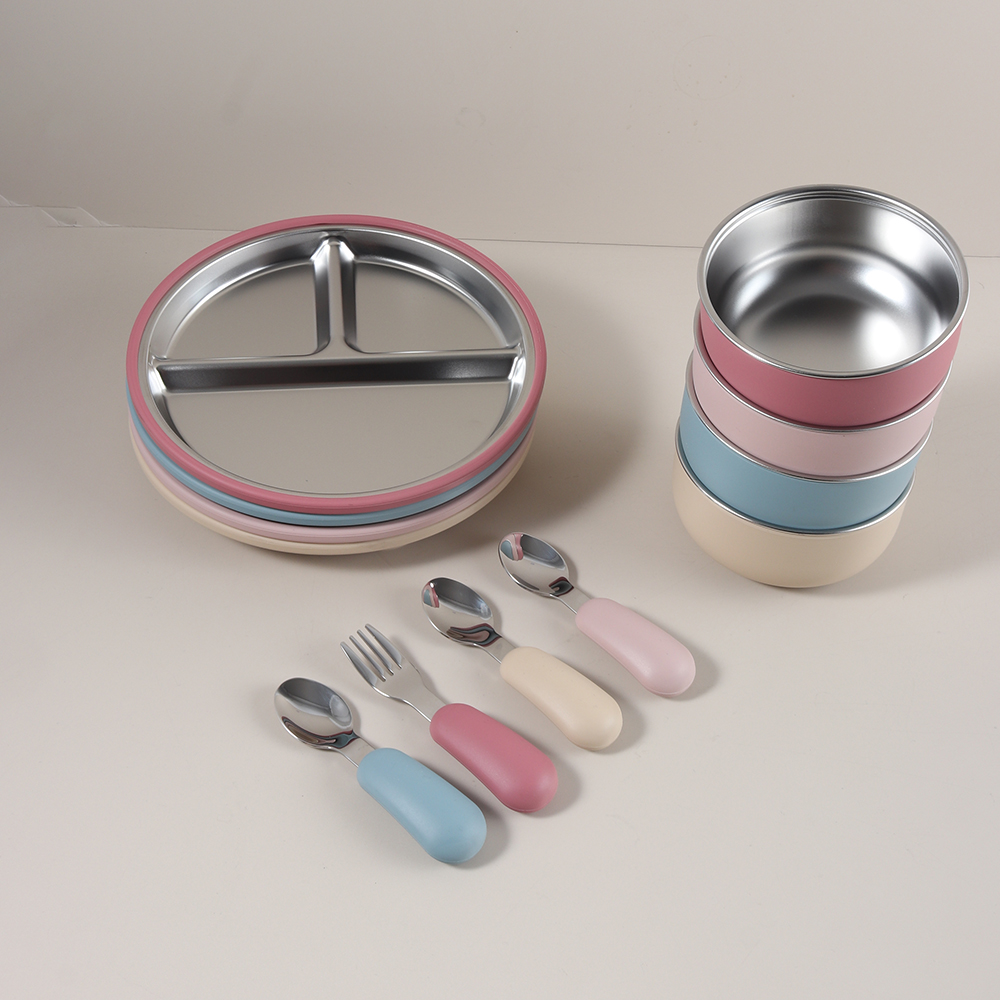 Baby Food Kit - Juego de 4 piezas de vajilla