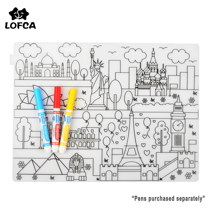 Baby Food Kit - Mantel Individual de silicona para bebé,
