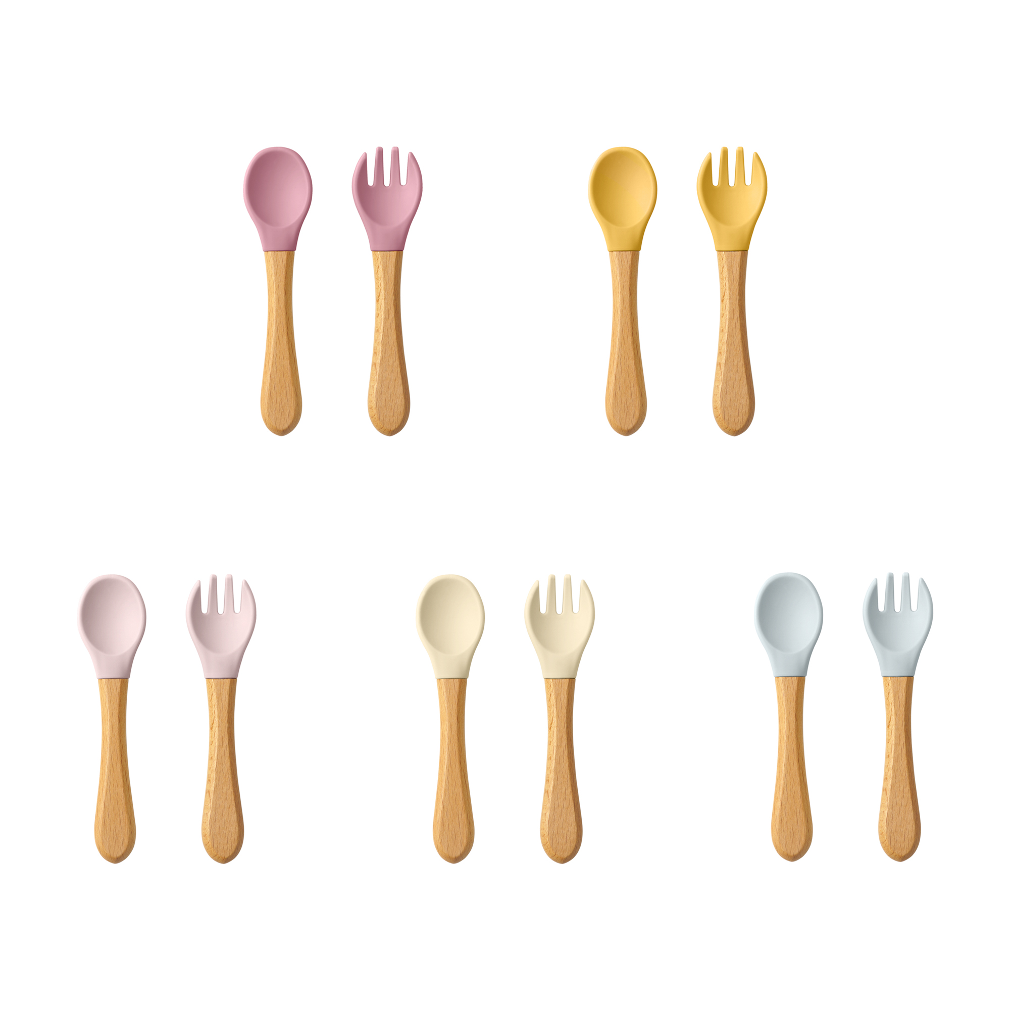 Baby Food Kit - Juego de utensilios de cucharas de