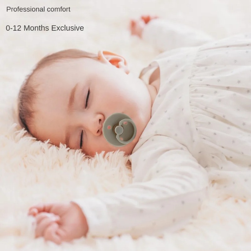 Baby Food Ingredients - Chupetes para bebés, cabeza redonda de