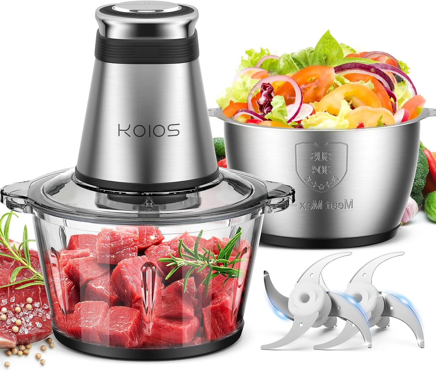 Veggie Baby Food - Picadora de Alimentos de 500W, 2