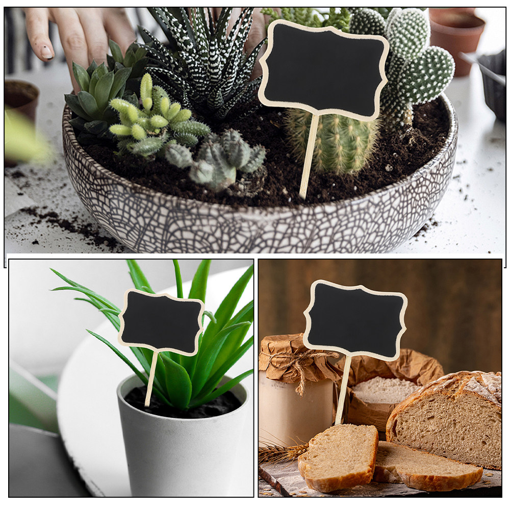 20 Mini Letreros de Pizarra, E - Baby Food Label reseña y precio