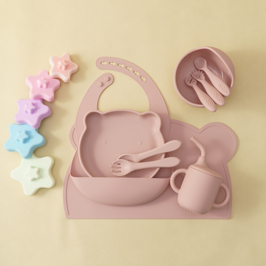 Juego de alimentación de silic - Baby Food Kit reseña y precio