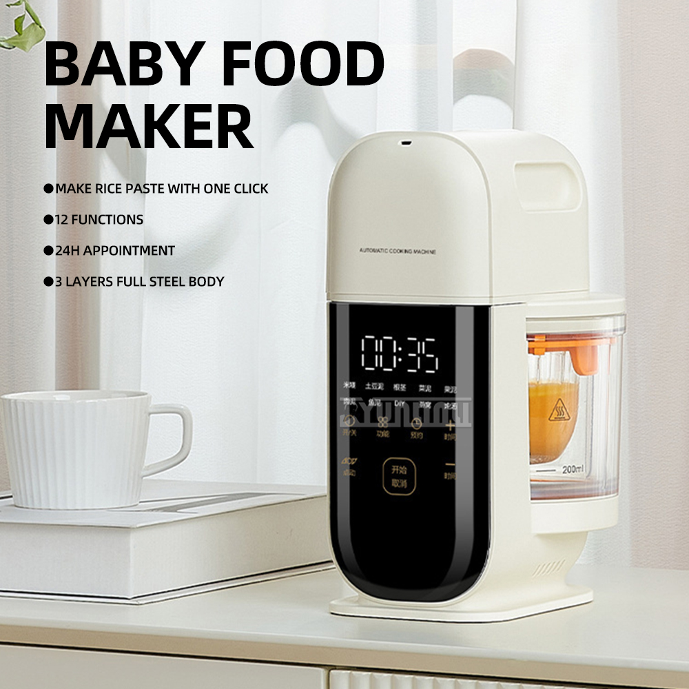 Licuadora de alimentos multifu - Baby Food Blender And Steamer reseña y precio