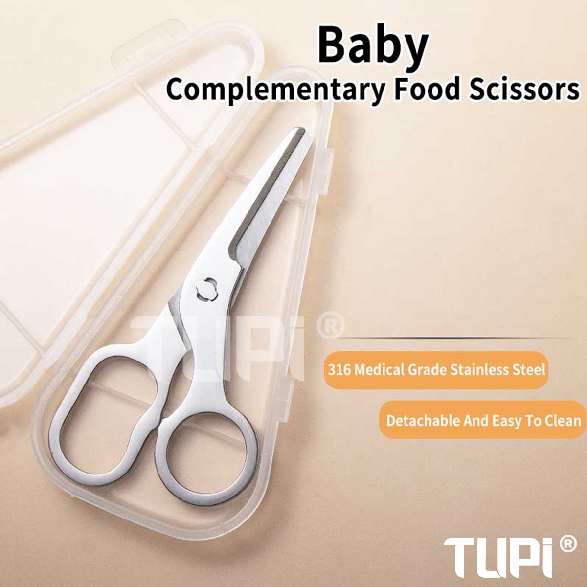 Tijeras para comida para bebés - Veggie Baby Food reseña y precio