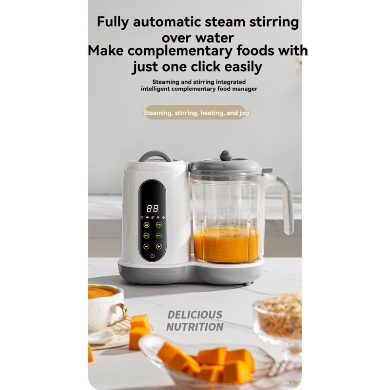 B64B-Máquina automática de ali - Baby Food Blender And Steamer reseña y precio