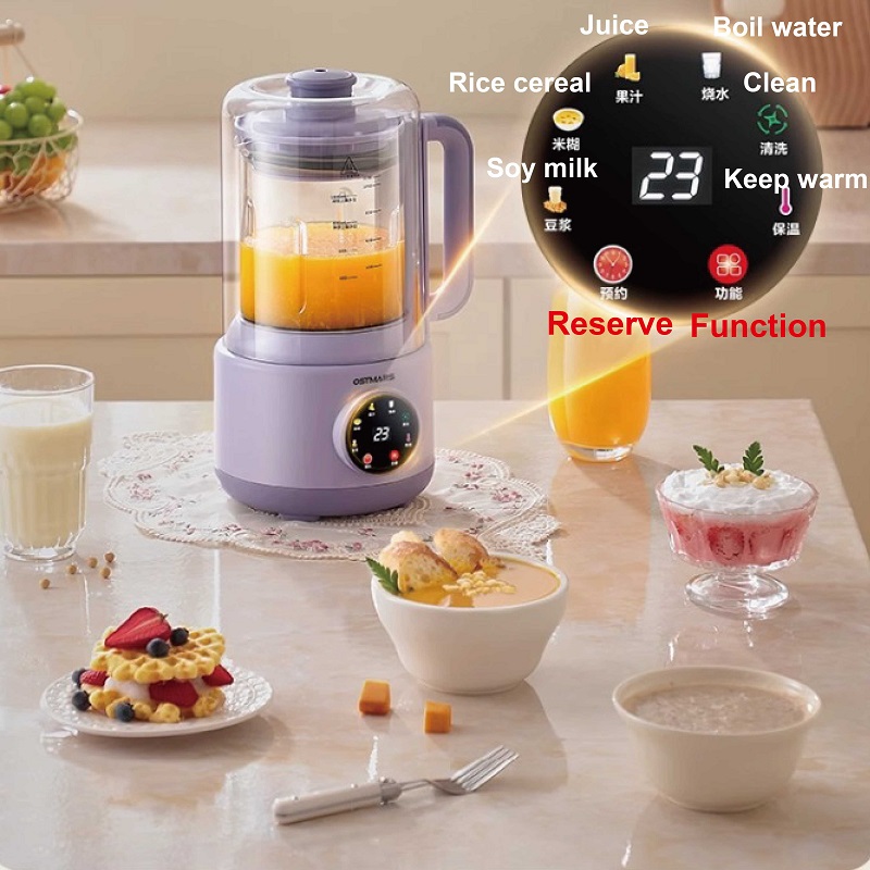 Máquina de leche de soja de 11 - Baby Food Blender And Steamer reseña y precio