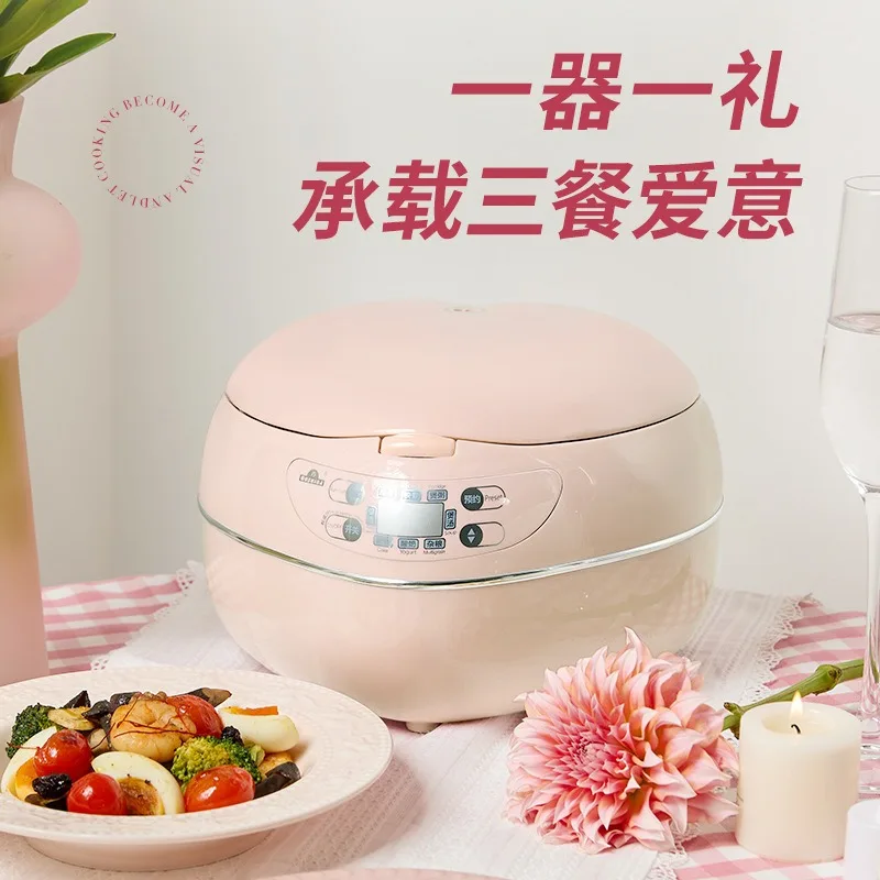 Olla Arrocera Rosa de 1.8L y 3 - Baby Food Stew reseña y precio