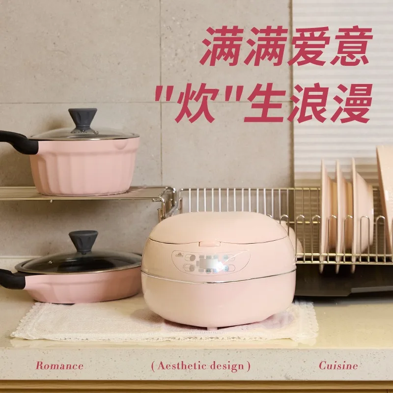 Olla Arrocera Rosa de 1.8L y 3 - Baby Food Stew reseña y precio
