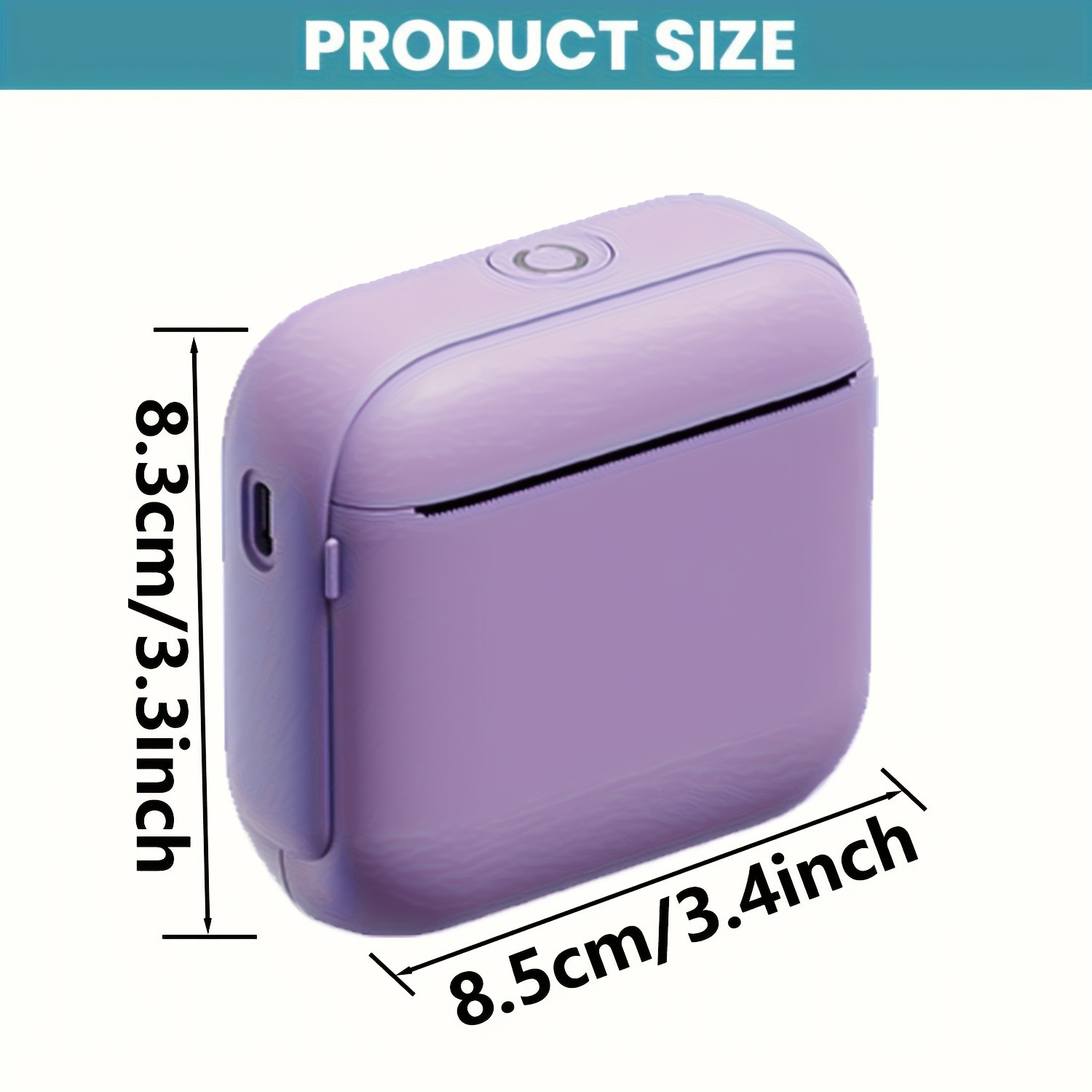 Impresora térmica portátil, im - Baby Food Label reseña y precio