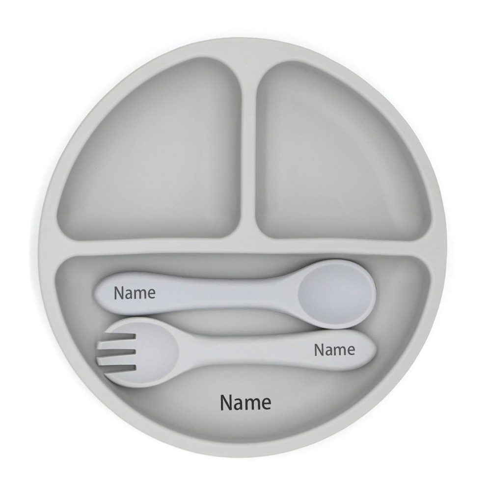 Vajilla de silicona con estamp - Baby Food Kit reseña y precio