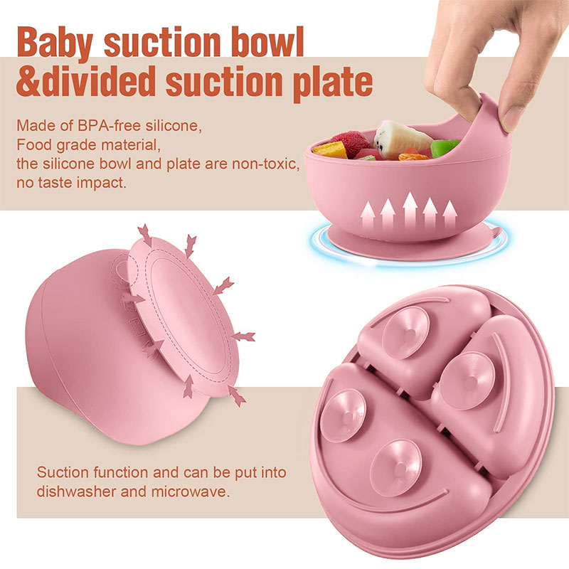 Juego de vajilla de silicona p - Baby Food Kit reseña y precio