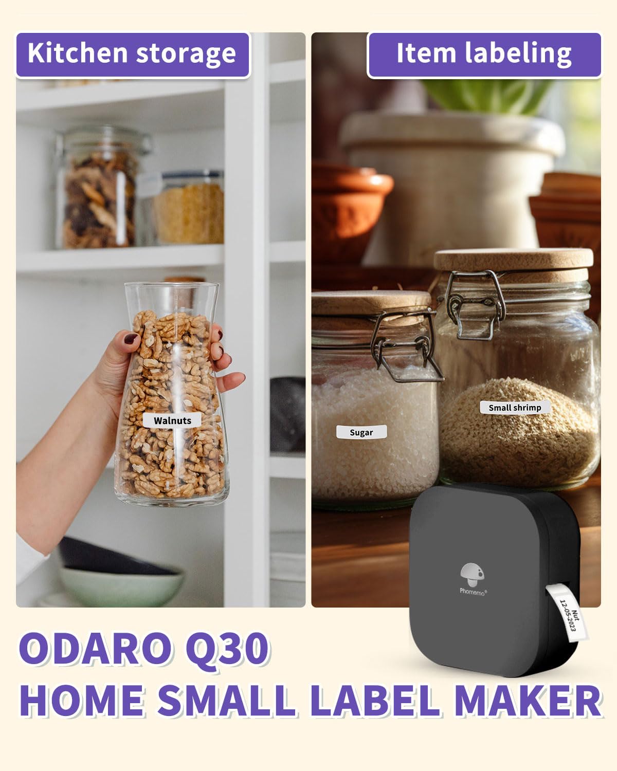 Impresora de etiquetas térmica - Baby Food Label reseña y precio