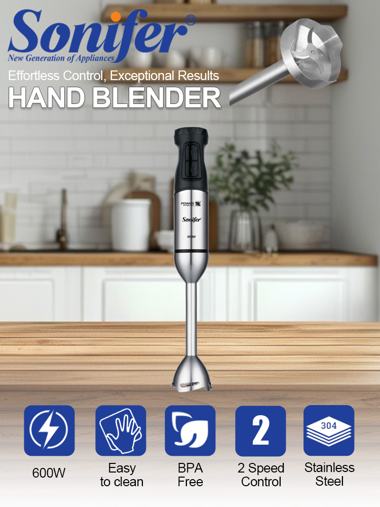 Batidora de Mano Sonifer SF-81 - Baby Food Hand Blender reseña y precio