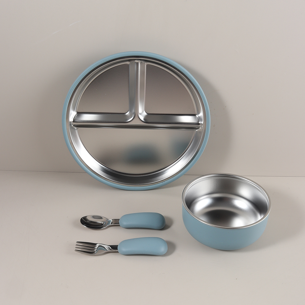 Juego de 4 piezas de vajilla d - Baby Food Kit reseña y precio