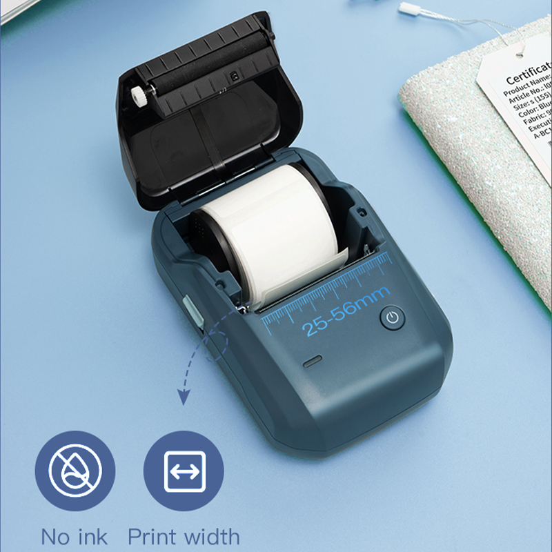 Mini impresora térmica de etiq - Baby Food Label reseña y precio