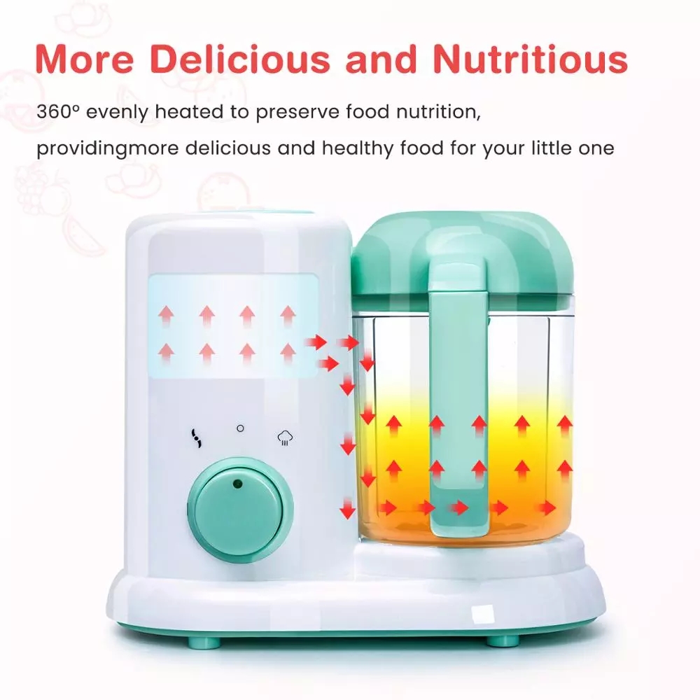 Batidora de cocina para bebés, - Baby Food Blender And Steamer reseña y precio