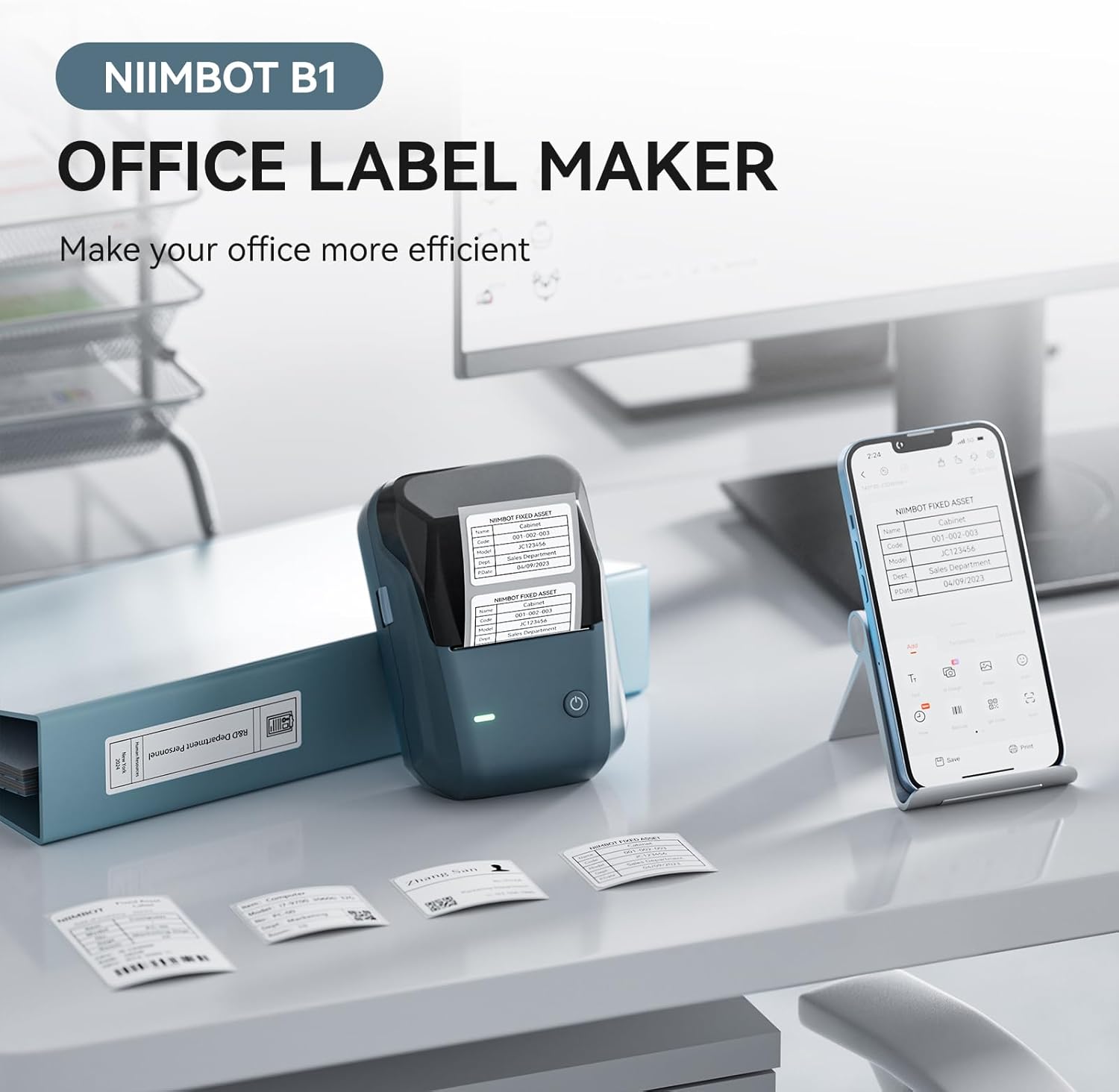 Niimbot B1 Mini impresora térm - Baby Food Label reseña y precio
