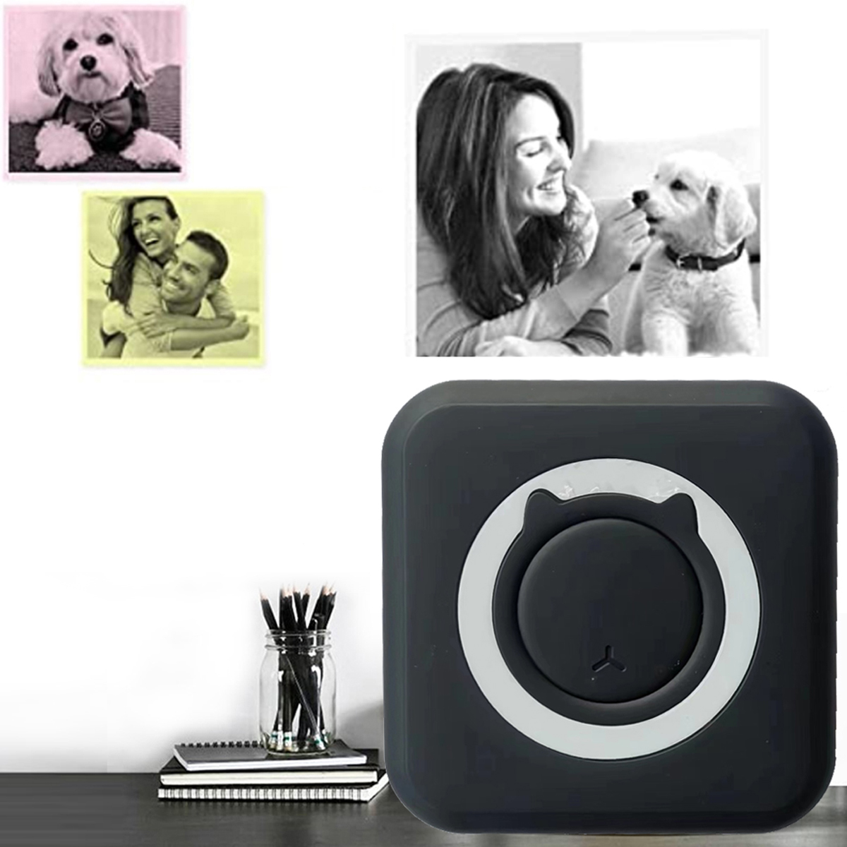 Mini Impresora para iPhone y A - Baby Food Label reseña y precio